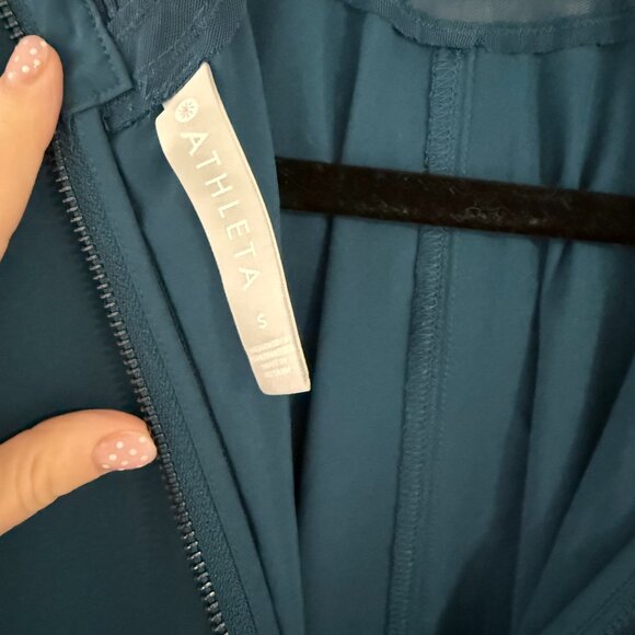 Athleta Initiative Dress Dark Teal - Picture 5 of 5